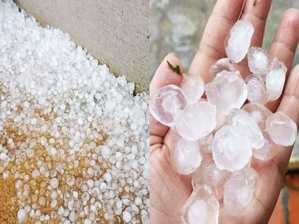 Nhìn thấy mưa đá con số nào may mắn