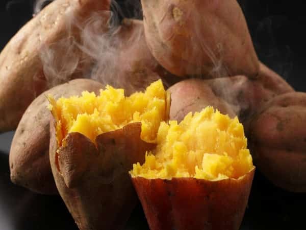 Trường hợp nhìn thấy củ khoai lang luộc