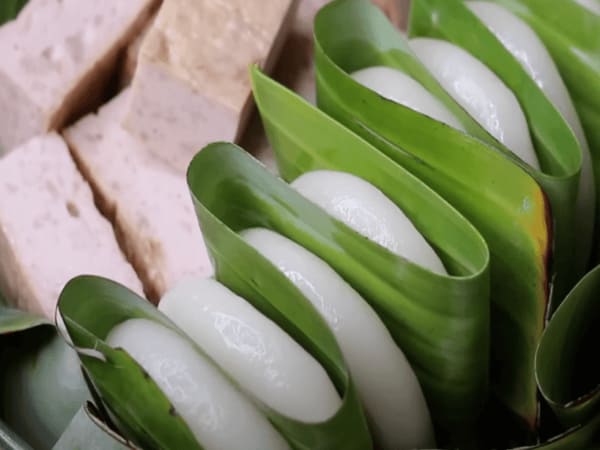 Tình huống nhìn thấy bánh dày trong dịp lễ hội 