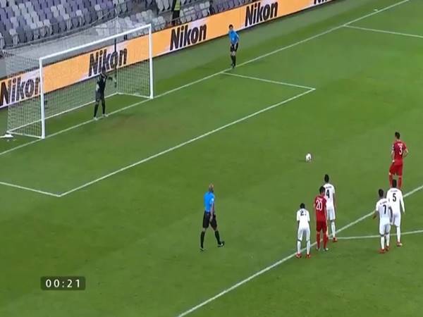 Vị trí đặt bóng khi sút phạt penalty