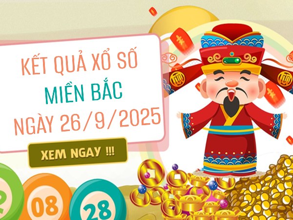 Thống kê xổ số Miền Bắc 25/9/2025 hôm nay chính xác