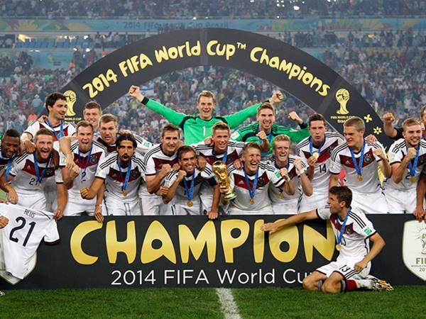 Đức vô địch World Cup năm nào?