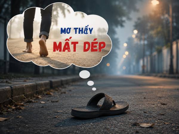 Mơ thấy mất dép là điềm gì, ý nghĩa và con số may mắn