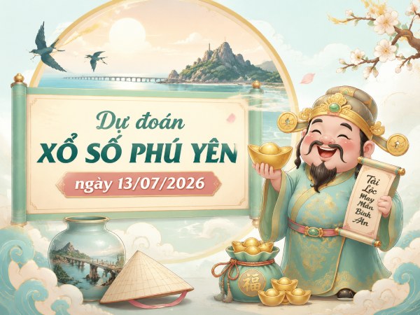 Dự đoán XSPY ngày 13/7/2026 thứ 2 chính xác nhất
